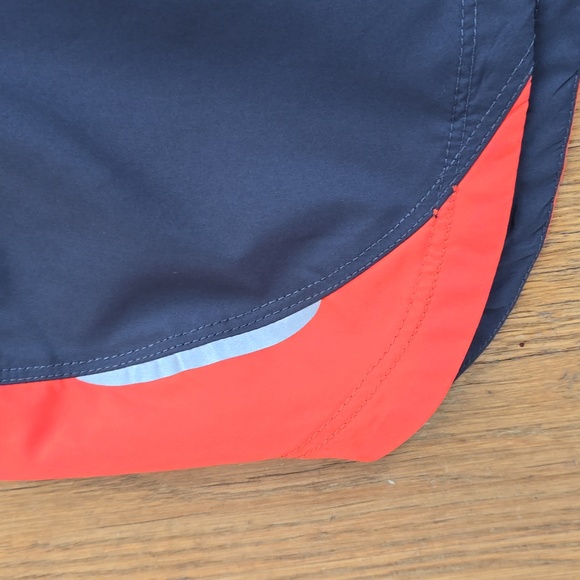 FILA BRAND WOMENS GRAY AND ORANGE ATHLETIC SHORTS SIZE LARGE - Picture 5 of 14